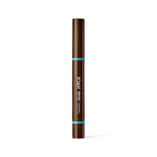 Joah Dual-Ended Eyebrow Pencil - Brow Down To Me Ultra-Fine Tip Precision Brow Pencil With Built-In Spoolie Brush For Flawless Brows, Smudge-Proof, Water-Resistant, Black Brown