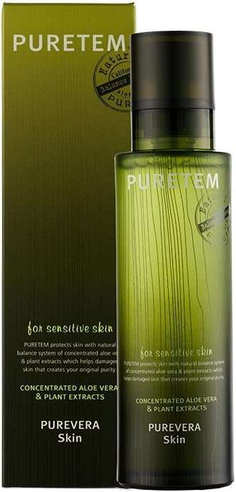 Puretem Purevera Facial Skin Toner (100% Organic Aloe Vera) 130Ml