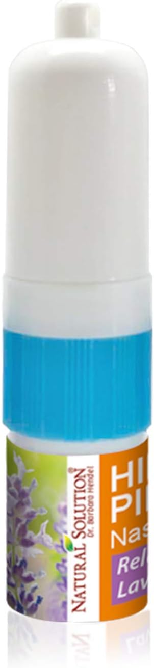 Lavender Neti Inhaler Sinus & Lung Relief. Himalayan Salt Air! Respiratory Wellness. Clearing, Healing Ions Aromatherapy. Handy Portable