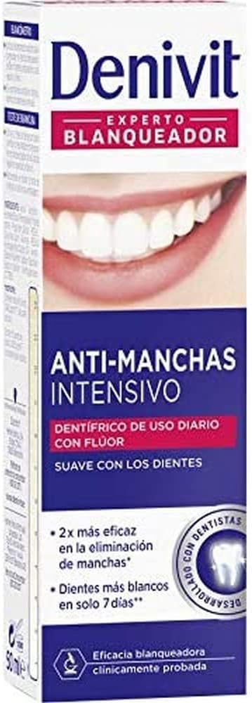 Pasta De Dientes Antimanchas Denivit (50 Ml)