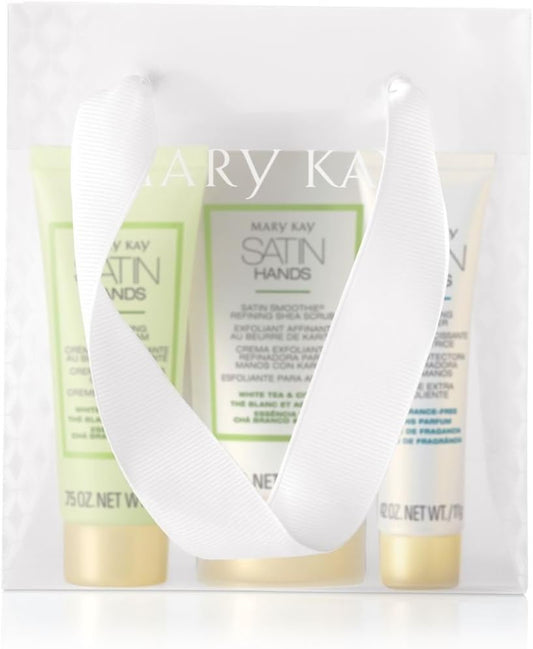 Mary Kay "White Tea & Citrus" Satin Hands Pampering Set Deluxe Mini