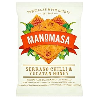 Manomasa Serrano Chilli & Yucatan Honey - 160G (0.35 Lbs) : Grocery & Gourmet Food