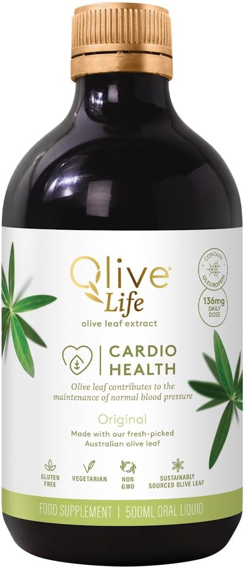 Comvita Olive Life (Liquid) Olive Leaf Extract Fresh-Picked?? Sustainably from Australia, with 136mg Oleuropein, Vegan - 500ml : Amazon.co.uk: Grocery