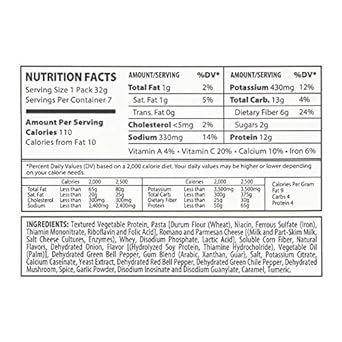 BariatricPal High Protein Light Entree - Cheese Steak Pasta (1-Pack) : Grocery & Gourmet Food