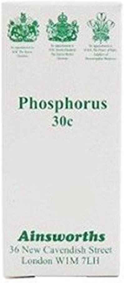 Ainsworths 30C Phosphorus Homoeopathic Remedy - Pack Of 120 Tablets