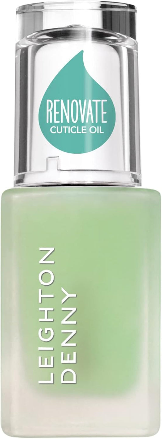 LEIGHTON DENNY Renovate Cuticle Oil - Treatment to Help Hydrate & Nourish the Cuticles - Vegan, One Size : Amazon.co.uk: Beauty