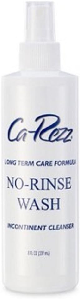 Ca-Rezz Long Term Care Formula No-Rinse Wash 8 Oz. Bottle : Health & Household