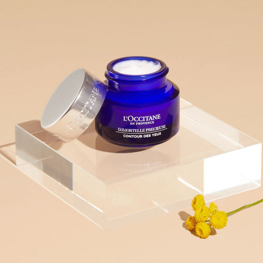 LāOccitane Immortelle Precious Eye Balm , 0.5 Fl Oz