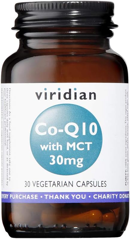 Co-Enzyme Q10 With Mct - 30 X 30Mg Vegcaps