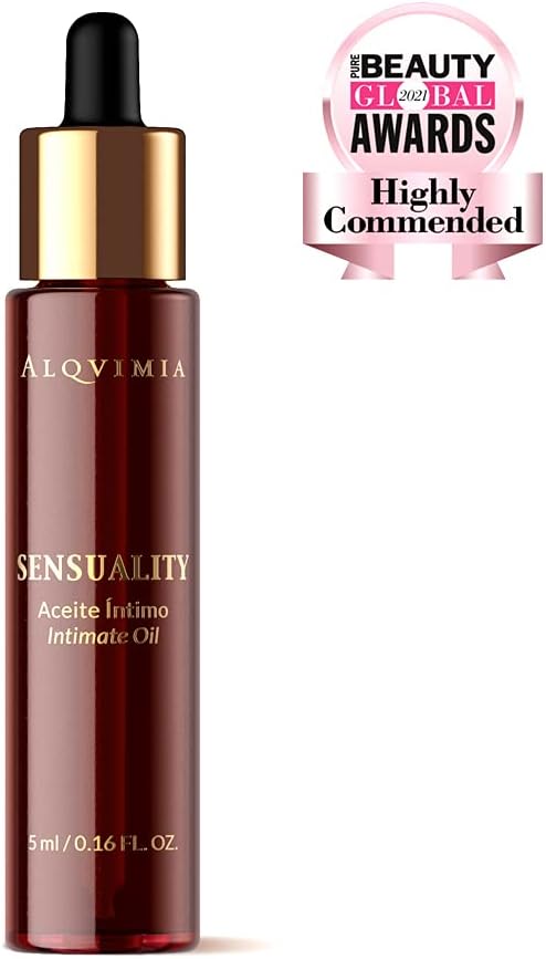 Alqvimia Sensuality Intimate Oil Moisturising And Stimulating For Women'S Intimate Zone 5 Ml