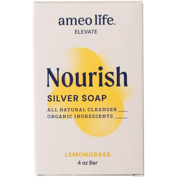 Charcoal Tea Tree Silver Soap With 30 Ppm Silver - Naturally Cleanses The Skin, 4 Oz Colloidal Silver Soap Bar For Women And Men