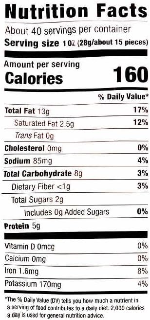 Kirkland Signature Premium Fancy Salted Cashews 40 Oz - Pack Of 2
