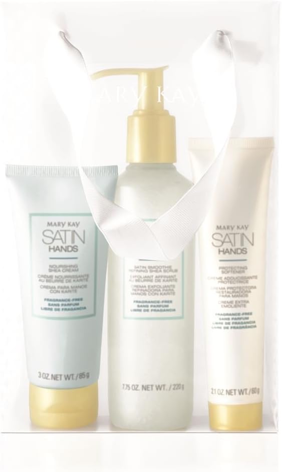 Mary Kay Satin Hands Fragrance Free Set