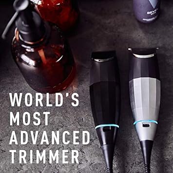 Bevel Square Trimmer Blade Attachment - Compatible with Bevel Trimmer Only, Beard Trimmer for Men, Mustache Trimmer, Cordless Face, Neck and Body Hair Trimmer Attachment Head - Black, 1 Count : Beauty & Personal Care