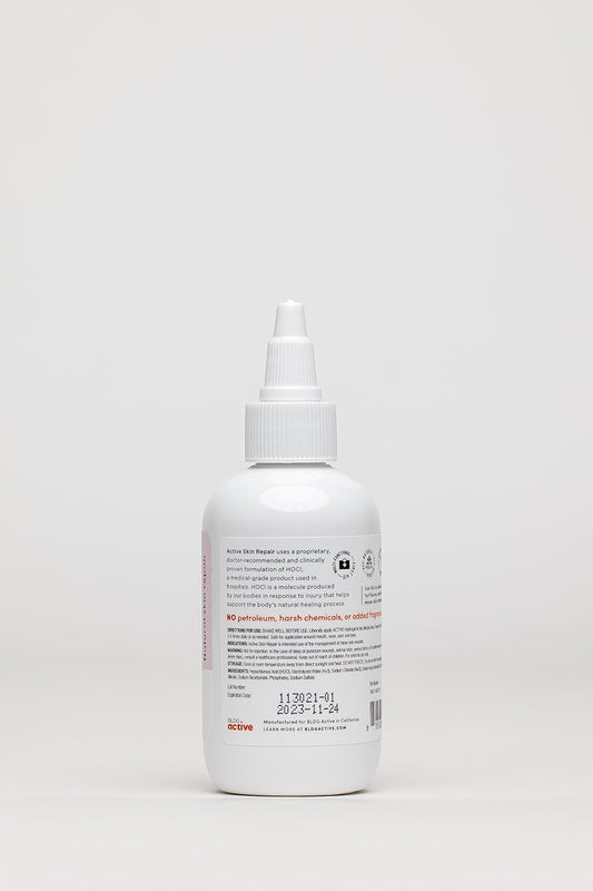 Active Skin Repair First Aid Skin Healing Burn Hydrogel - Natural, Non-Toxic, & No Sting Skin Burn Ointment With Hypochlorus Acid For Immediate Pain Relief, Hsa/Fsa Eligible, 3 Oz