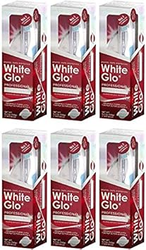 White Glo Professional Choice Whitening Toothpaste 6 Pack 150 Gr