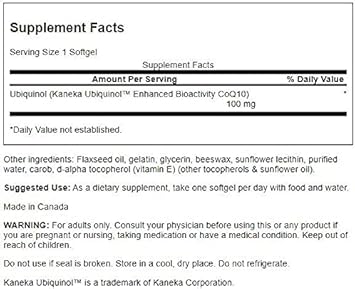 Swanson Ubiquinol 100 Mg 120 Sgels 3 Pack
