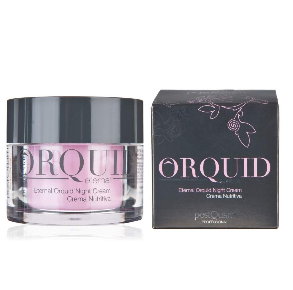 Postquam Professional Eternal Orchid Night Cream 50Ml - Hyaluronic Acid And Orchid Extract - Combines Peptides And Floral Extracts : Beauty & Personal Care
