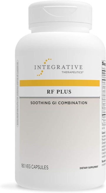 Integrative Therapeutics Rf Plus - Soothing Gi Combination - Dietary Supplements For Digestion - Gluten Free - Dairy Free - Vegan - 180 Capsules