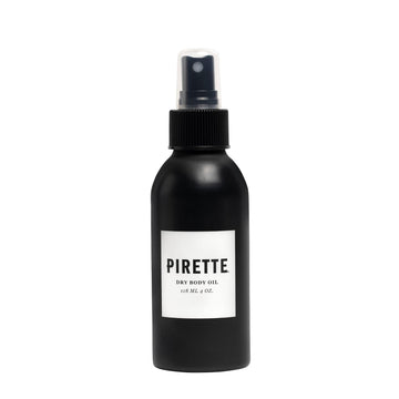 Pirette Dry Body Oil, Women’S Beach Inspired Hydrating Mist For Hair & Body, With Coconut Oil & Vitamin E, 4 Fl Oz
