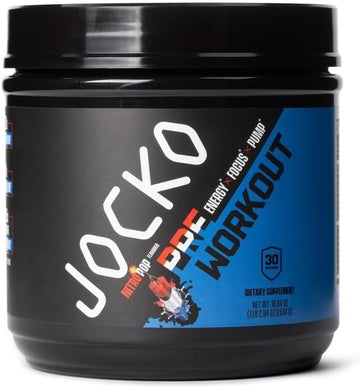 Jocko Fuel Ultimate Pre Workout Powder - Pre-Workout Energy Powder Dri