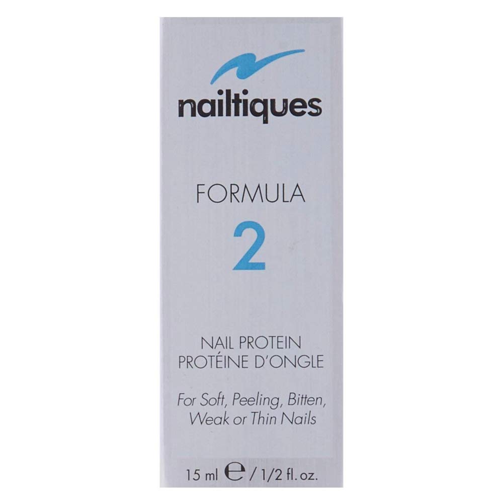 Nailtiques Formula 2 Nail Protein 0.5 Oz. : Nail Strengthening Products : Beauty & Personal Care