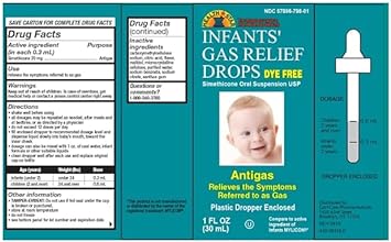 GeriCare Infants’ Gas Relief Drops Simethicone Drops for Infants, Relieves Stomach Discomfort, Safe & Gentle 20mg Drops, Child Anti-Gas 1 Fl Oz (Pack of 1)