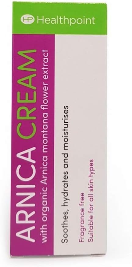 Healthpoint Arnica Cream With Organic Arnica Montana Flower Extract Almond Oil And Cocoa Butter (Twin Pack)