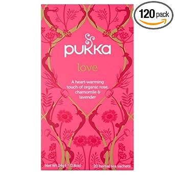 Pukka Love Tea 20 per pack - Pack of 2 : Grocery & Gourmet Food