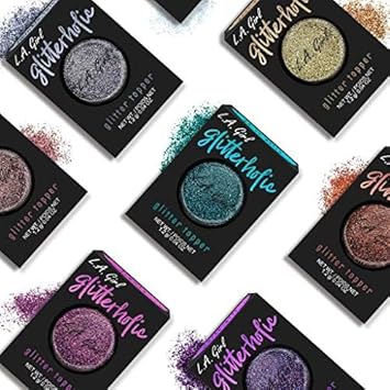 L.A. Girl Glitterholic Glitter Topper, Goal Digger Ggp455 : Beauty & Personal Care