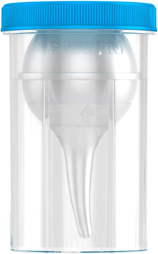 NeilMed NeoBulb Sterile Oral-Nasal Bulb Aspirator, Doctor Developed, Food Grade Silicone, Ready to Use in Labor & Delivery, Nurseries and at Home