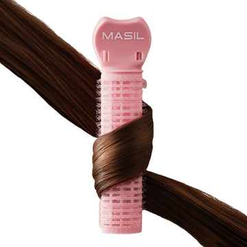 Masil Hair Roller Pins (2P) Bangs Style Hair Clips Volume Curling Natural Styling Hairstyling, Pink