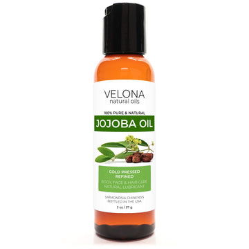 velona Jojoba Oil 2 oz | 100% Pure and Natural Carrier Oil | Clear, Refined, Cold Pressed | Moisturizing Face, Hair, Body and Skin Care | Use Today - Enjoy Results