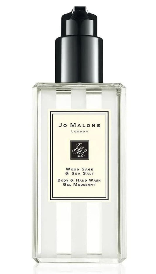 Jo Malone Wood Sage & Sea Salt Body & Hand Wash 16.9 Fl Oz / 500 Ml Jumbo Size : Beauty & Personal Care