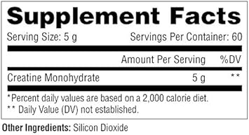 Metabolic Nutrition Creatine, 300 Grams, Powder