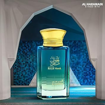 Al Haramain Royal Musk For Unisex - Arabian Perfume For Women & Men - Long Lasting Floral Citrus Fragrance With Notes Of Bergamot, Ylang-Ylang, Jasmine, Musk - Arabic Cologne - 3.4 Oz Edp Spray : Beauty & Personal Care
