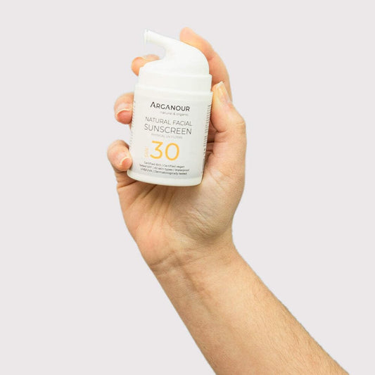 Natural&Organic Facial Sunscreen Spf30 50 Ml