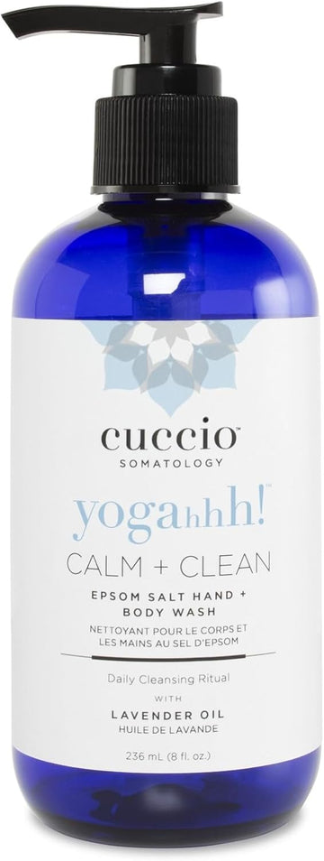 Cuccio - Yogahhh Clean Plus Calm Epsom Salt Hand And Body Wash - For Unisex - Cleanser - 8 Oz