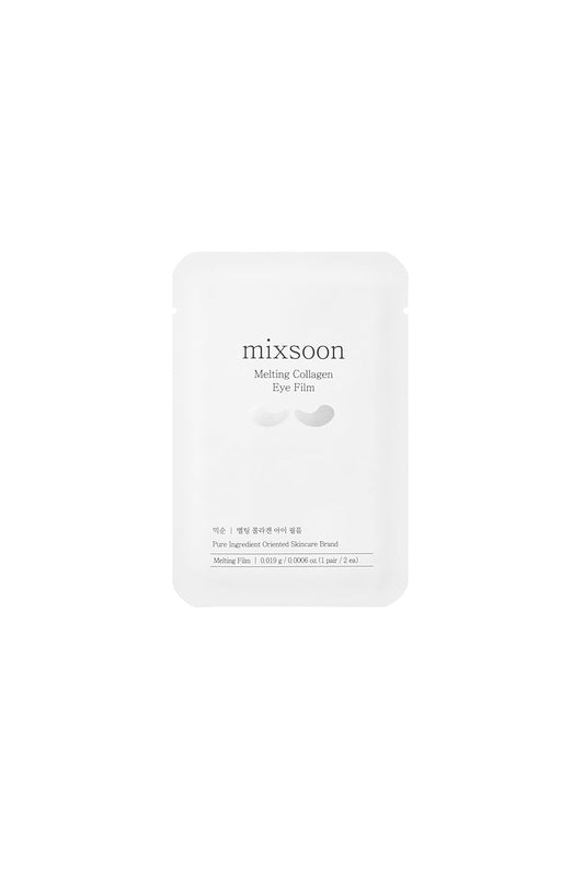 Mixsoon Melting Collagen Eye Film 0.0006 Oz. / 0.019G (5Pairs/10Ea) Hydrating For Radiance Skin With Hyaluronic Acid Korean Glass Skin Care