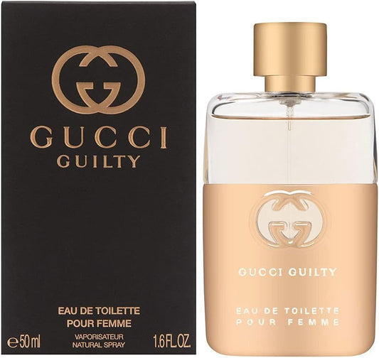 Gucci Guilty Pour Femme Eau De Toilette Spray For Women, Patchouli, Amber, 50 Ml