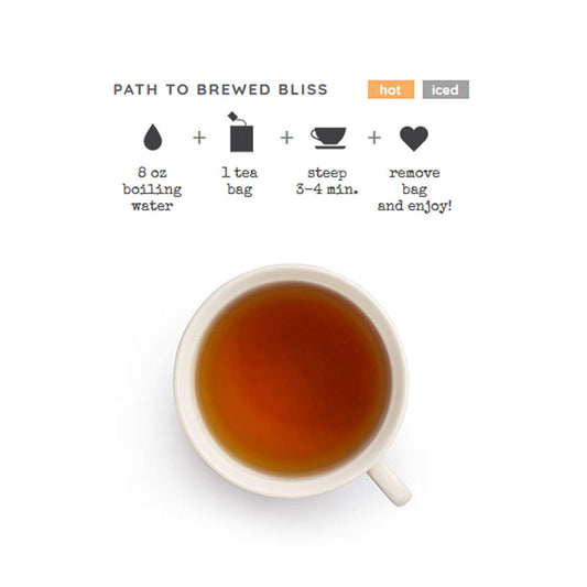 Good Earth Sweet & Spicy, Caffeine Free Peppermint Herbal Tea, Black 18 Tea Bags (Pack Of 6)