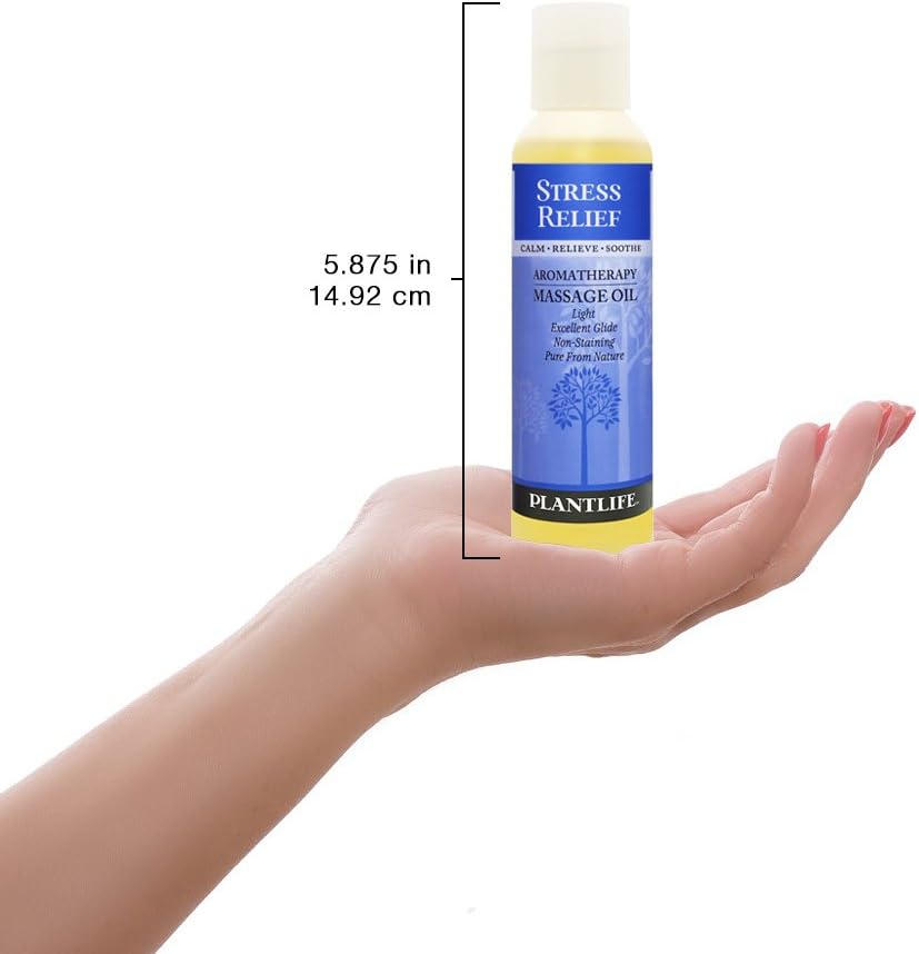 Stress Relief Aromatherapy Massage Oil - 4oz
