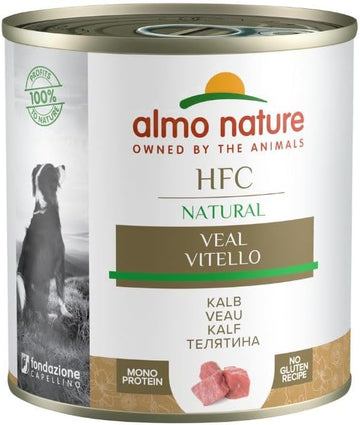 Almo Nature Hfc Natural Veal - Wet Dog Food (Pack Of 12 X 280G Tins)5526