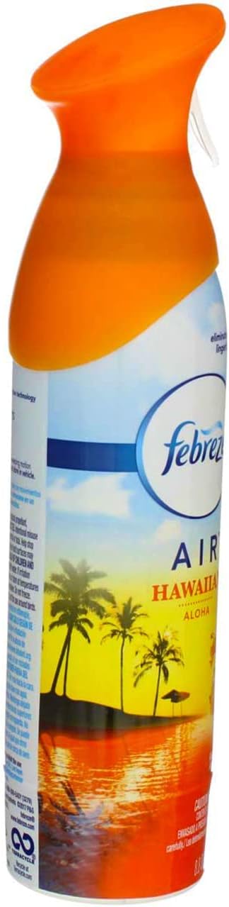 Febreze Air, Hawaiian Aloha, 8. 8 Oz Aerosol, 6/Carton