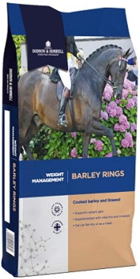 Dodson & Horrell Barley Rings Complementary Horse Feed, 15 Kg