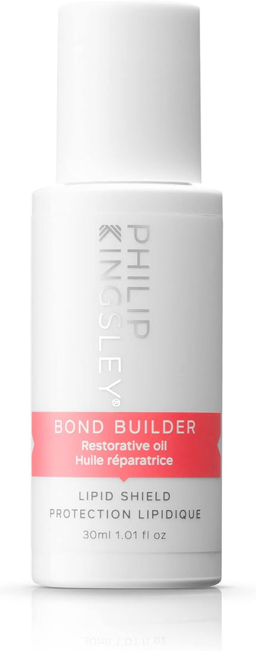 Philip Kingsley | Bond Builder Lipid Shield | Restorative Hair Oil Treatment For Dry And Damaged Hair | Heat Protectant Hair Moisturizer That Replenishes Dry And Damaged Hair | 30Ml