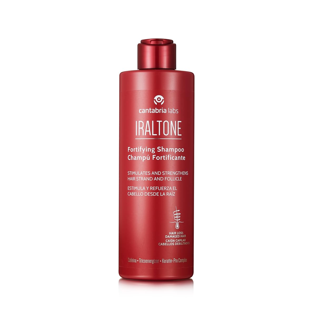 Cantabria Labs Iraltone Fortifying Shampoo Stimulates And Strenghthens 400Ml : Beauty & Personal Care
