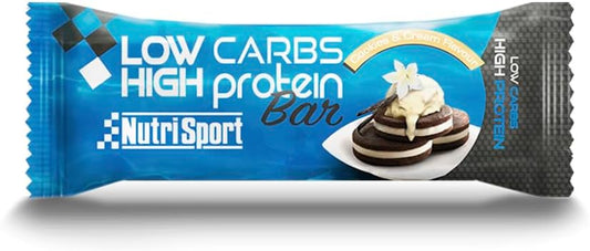 Nutrisport Caja Barritas Low Cookies Cream 60G 16 Barritas