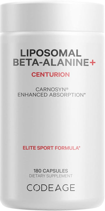 Codeage Liposomal Beta-Alanine Supplement, Carnosyn Beta Alanine 1600
