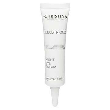 -Christina- Illustrious Night Eye Cream With Retinol And Vitamin C | Under Eye Cream Revitalizes, Brightens, Nourishes The Skin | Night Cream For All Skin Types 15Ml